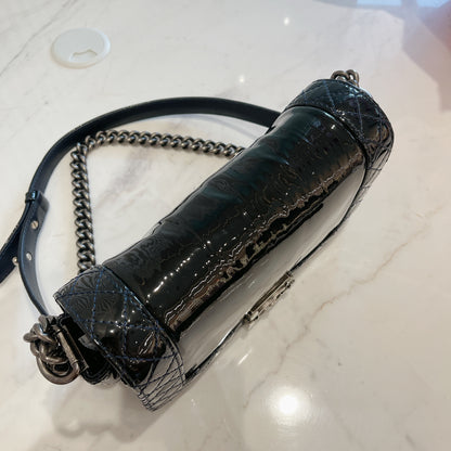 Chanel Boy Patent Reverso Boy Flap