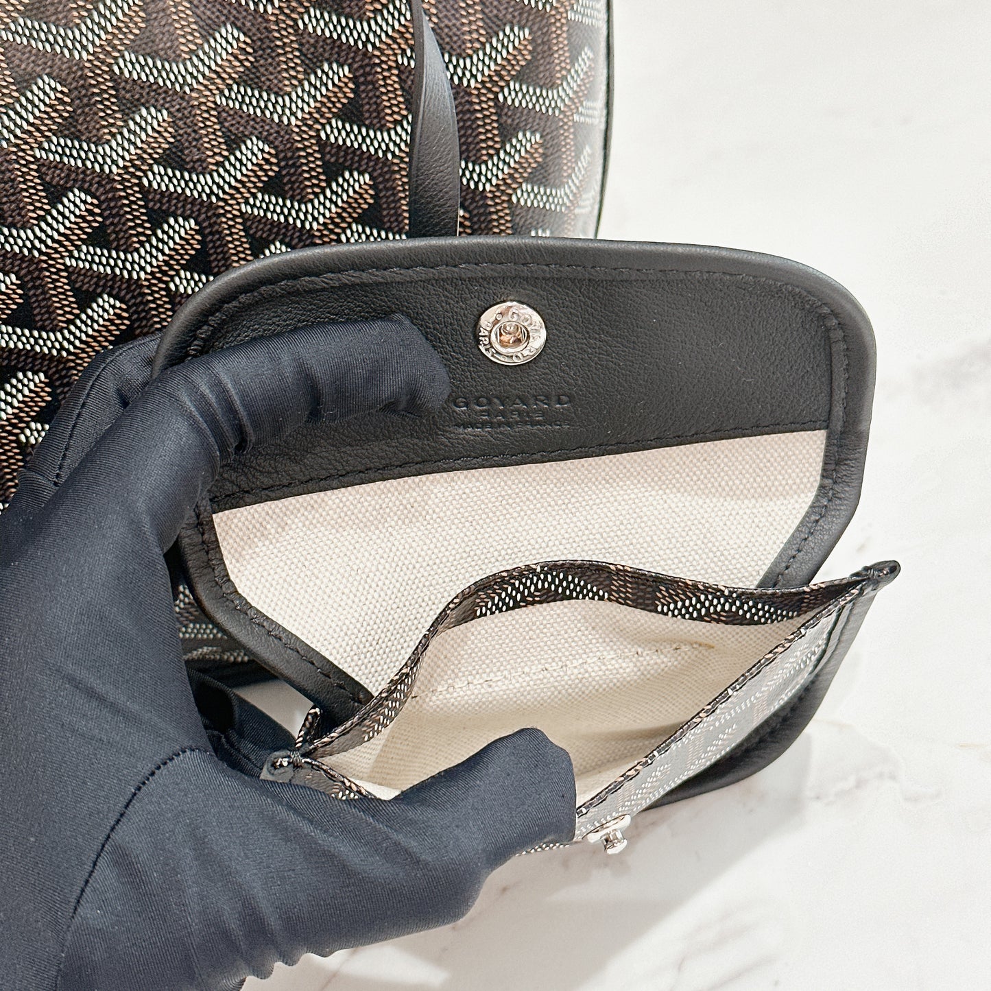 Goyard Mini Anjou in Black