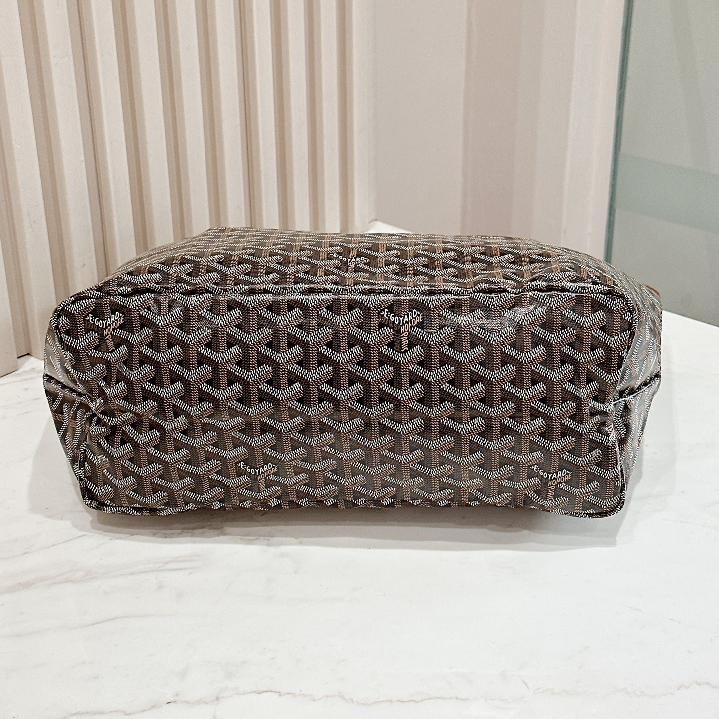 Goyard St Louis in Tan