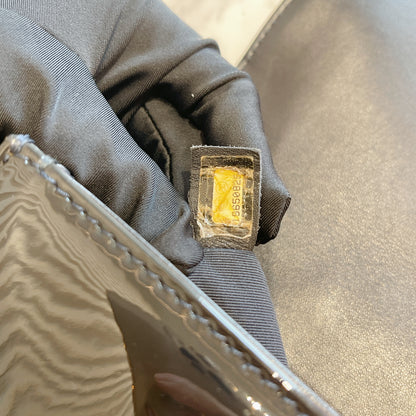 Chanel Boy Patent Reverso Boy Flap