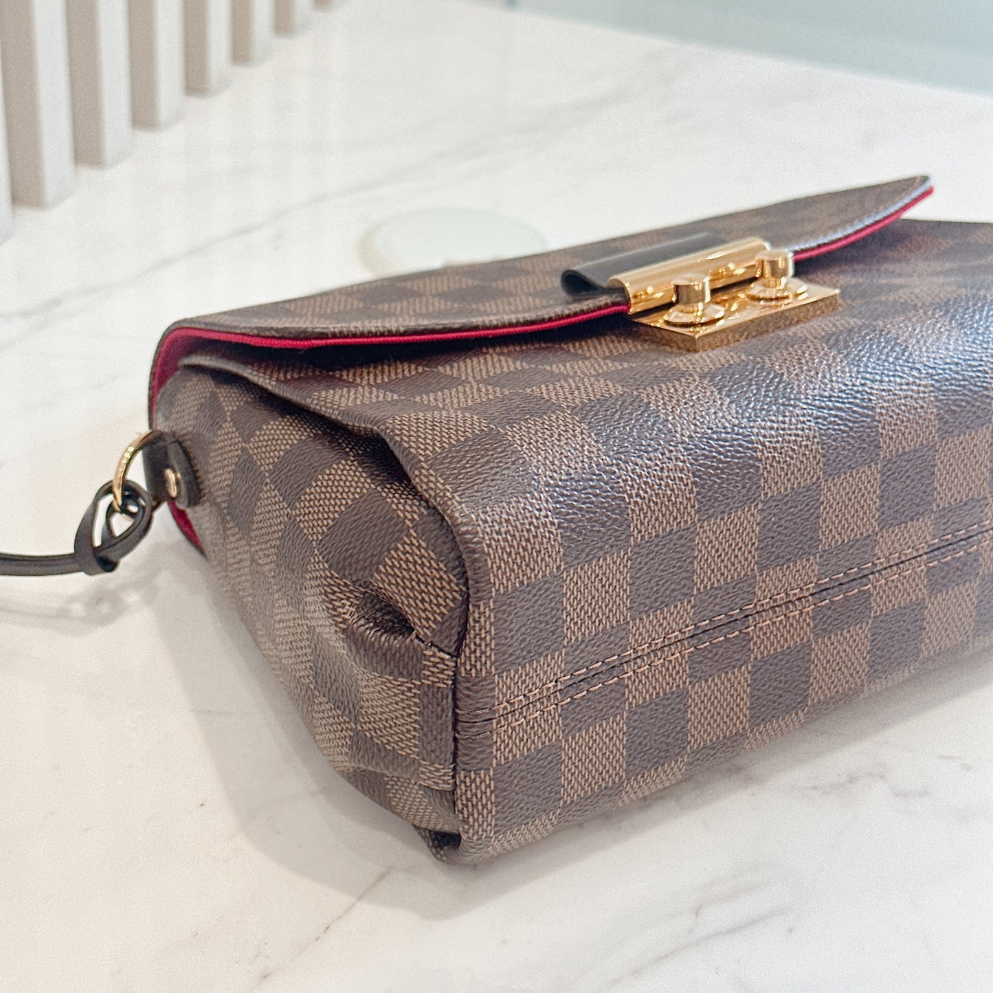 LV Damier Ebene Croisette