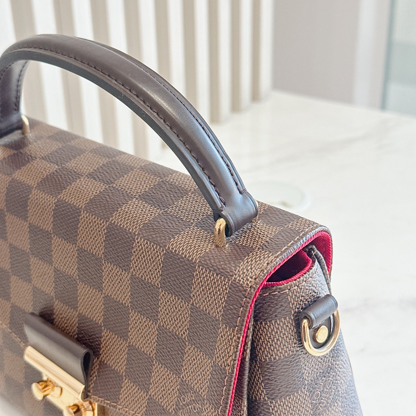 LV Damier Ebene Croisette