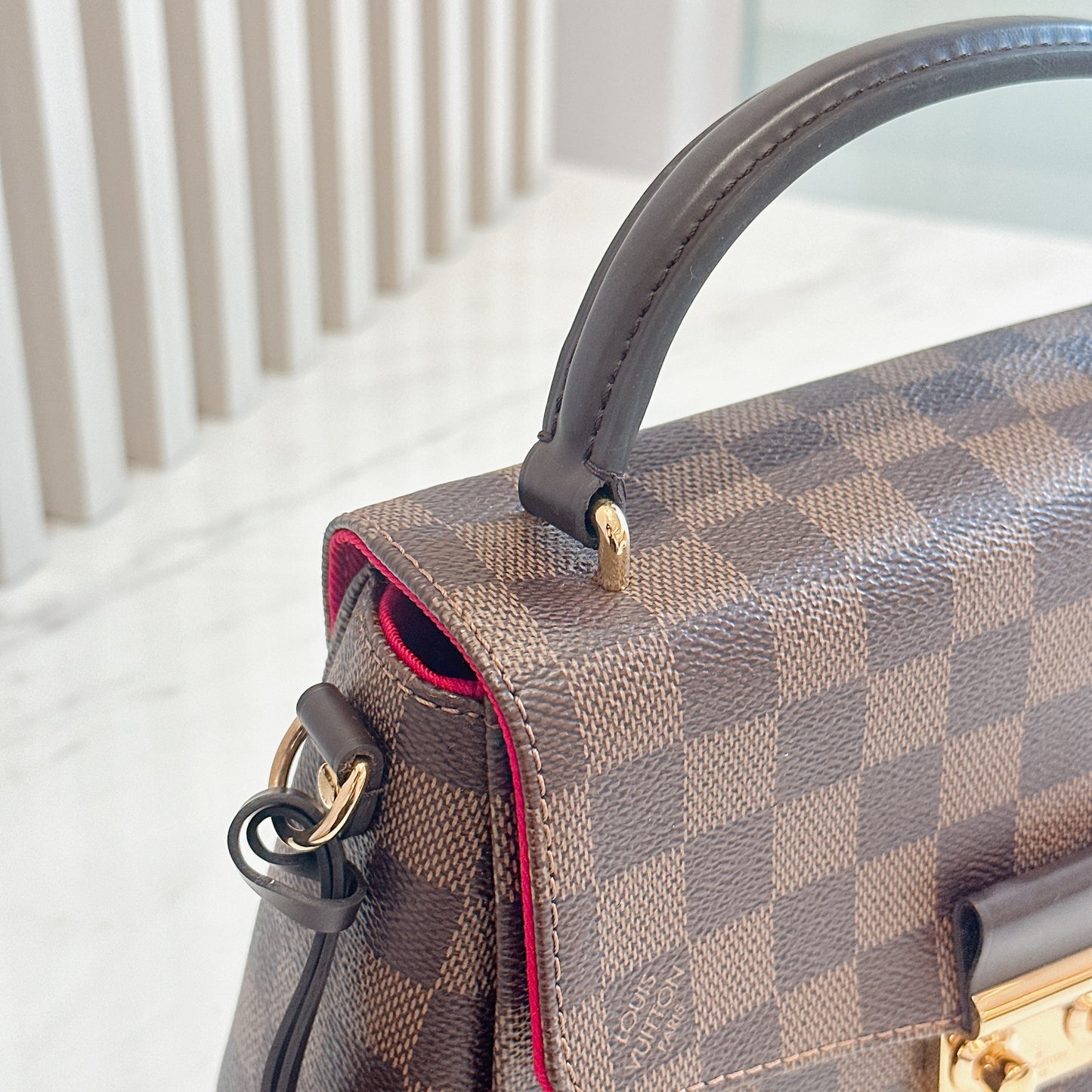 LV Damier Ebene Croisette