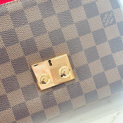 LV Damier Ebene Croisette