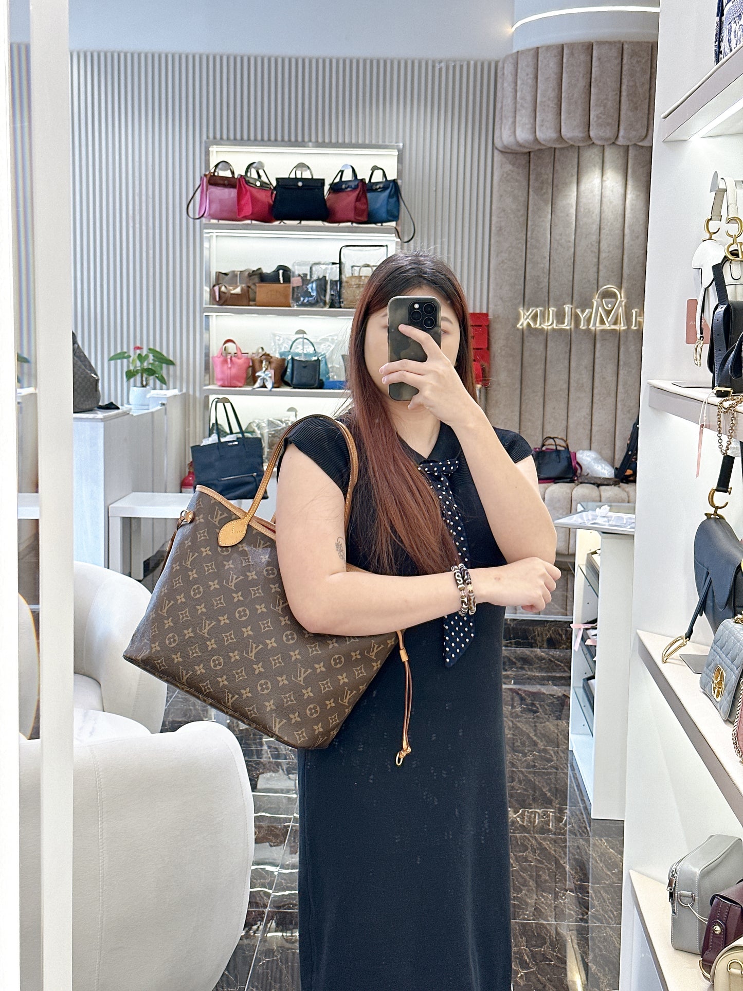 LV Monogram Neverfull MM