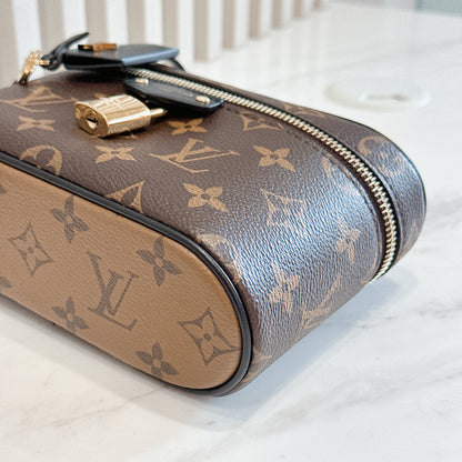 LV Monogram Reverse Vanity Chain Pouch