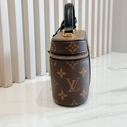 LV Monogram Reverse Vanity Chain Pouch