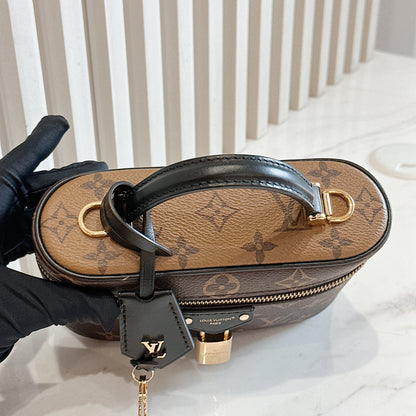 LV Monogram Reverse Vanity Chain Pouch