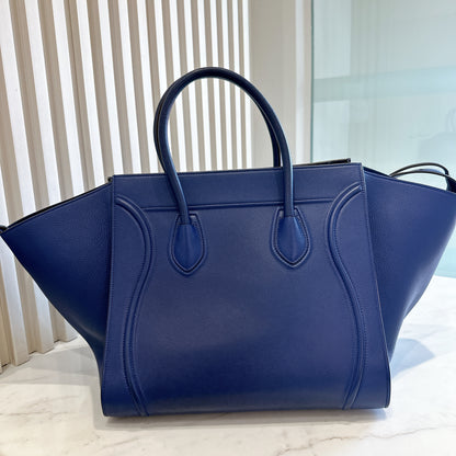 Celine Phantom Luggage Tote in Blue