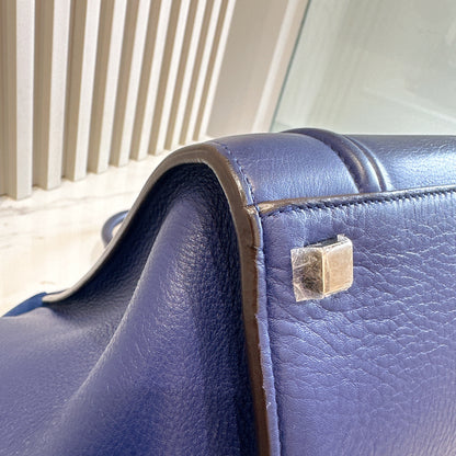 Celine Phantom Luggage Tote in Blue