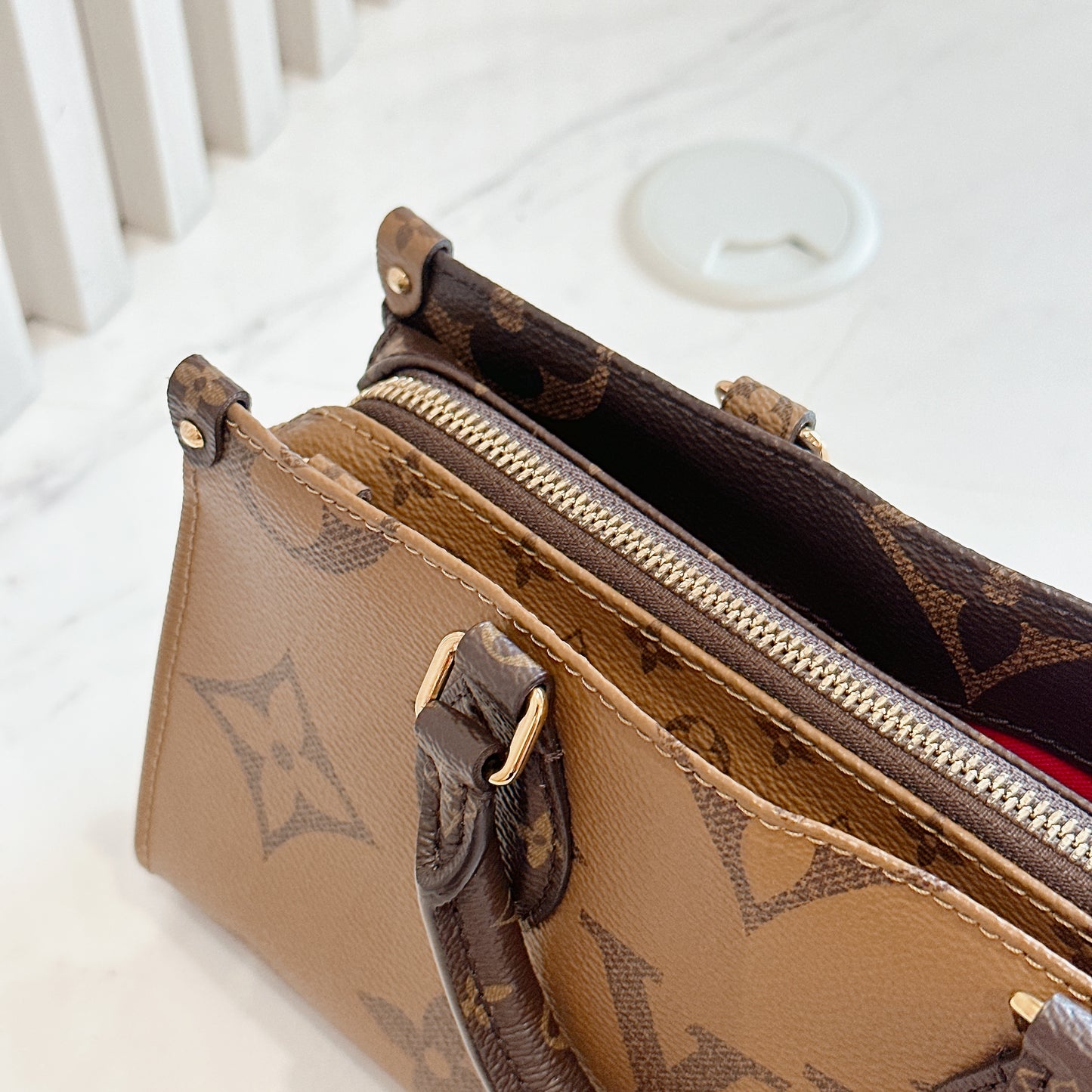 LV Monogram Reverse On The Go East West