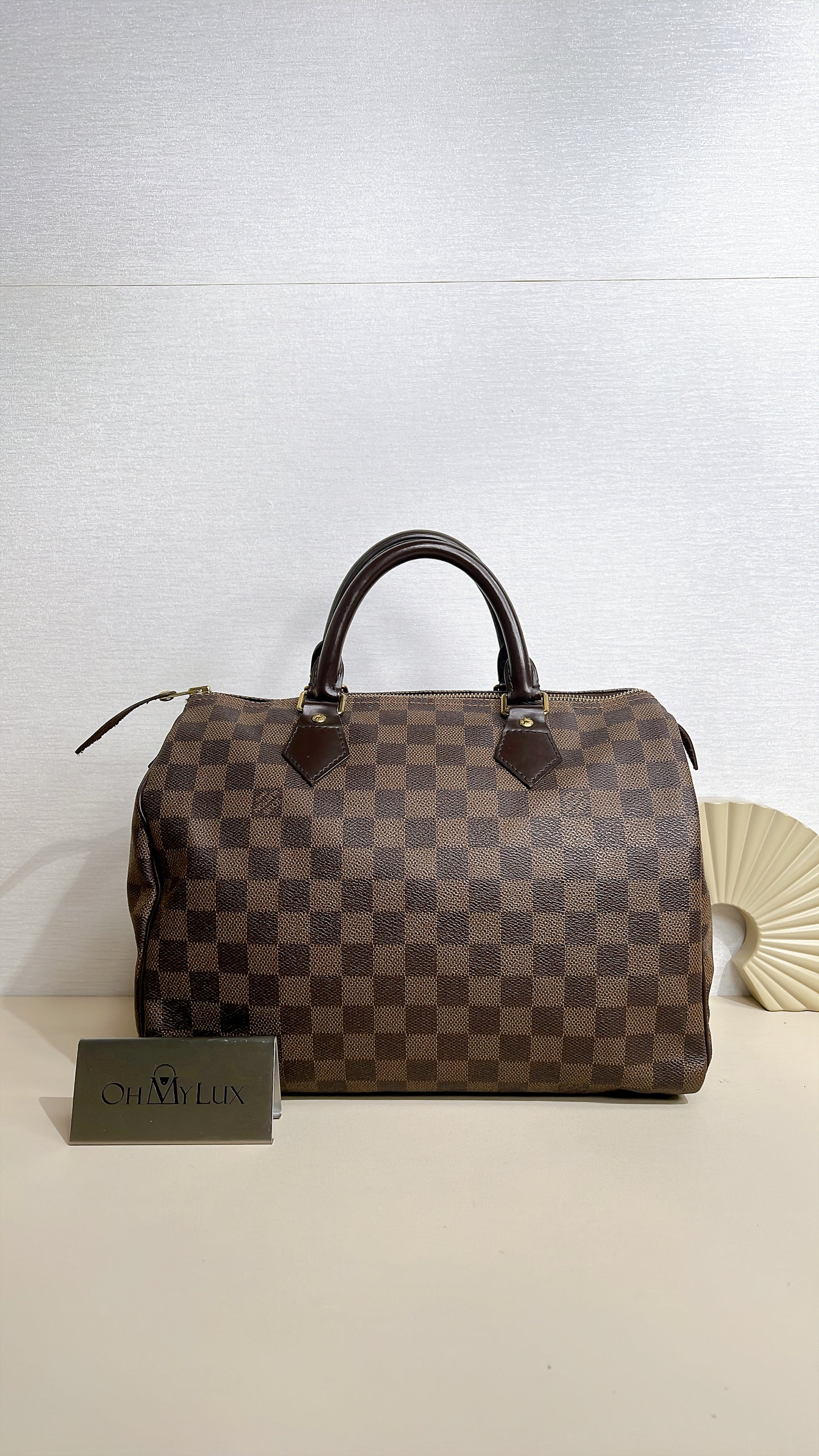 LV Damier Ebene Speedy 30