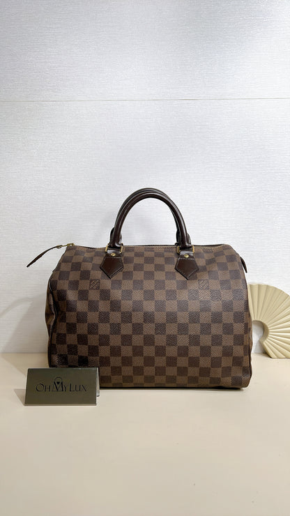LV Damier Ebene Speedy 30