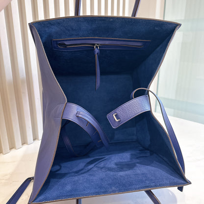Celine Phantom Luggage Tote in Blue