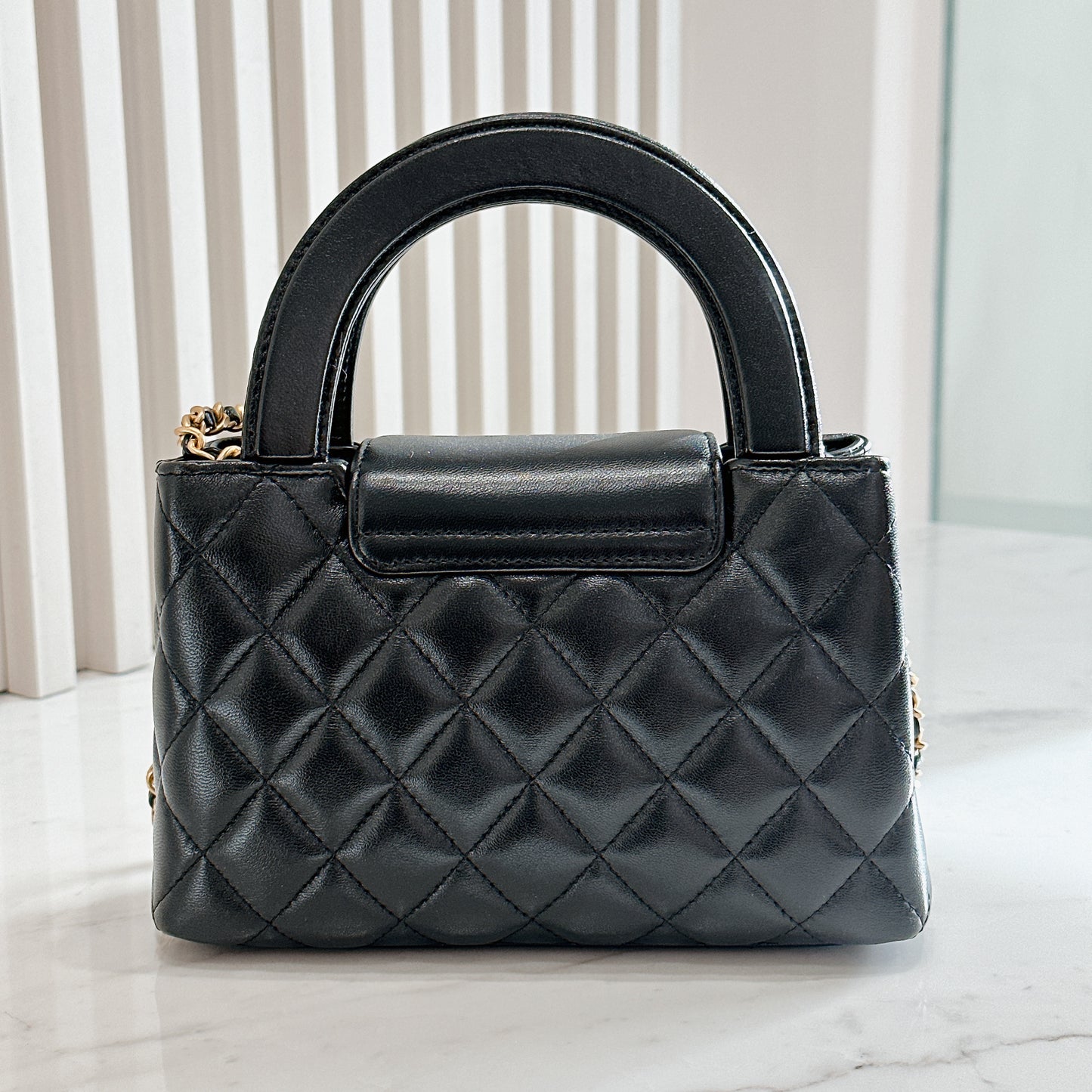 Chanel Mini Kelly in Black GHW