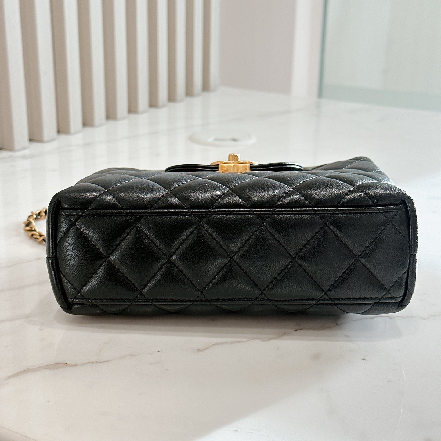 Chanel Mini Kelly in Black GHW