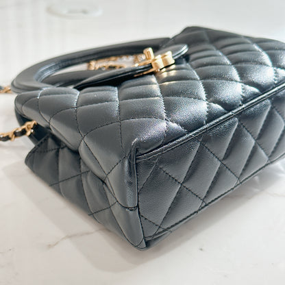 Chanel Mini Kelly in Black GHW