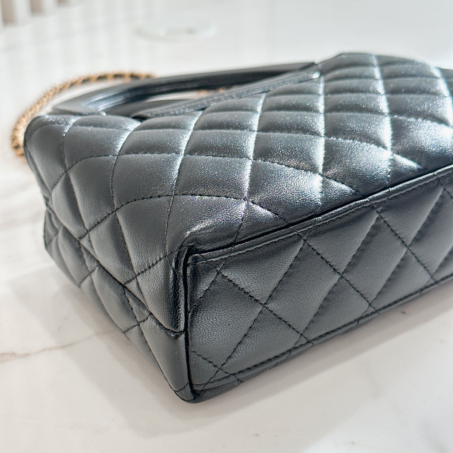 Chanel Mini Kelly in Black GHW