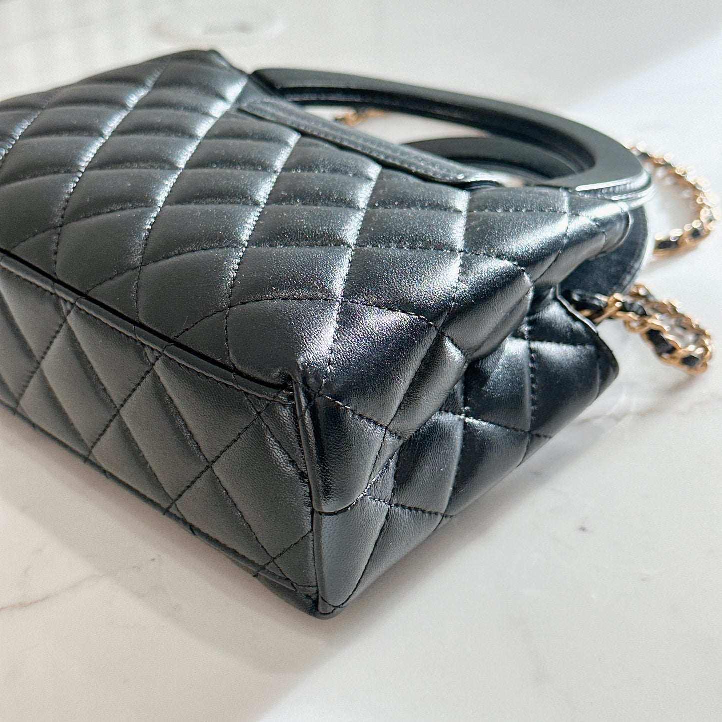 Chanel Mini Kelly in Black GHW