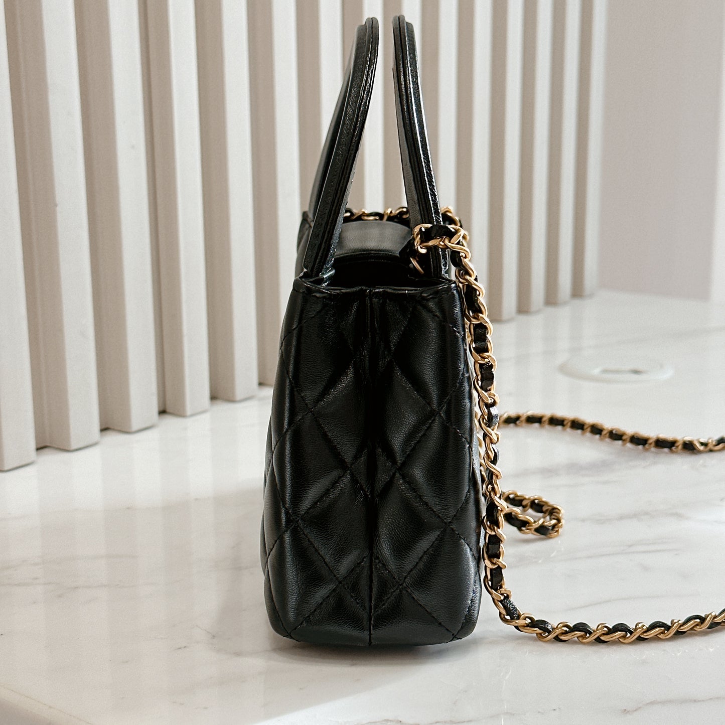 Chanel Mini Kelly in Black GHW