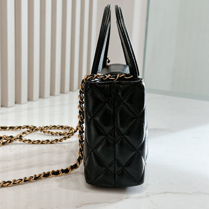 Chanel Mini Kelly in Black GHW