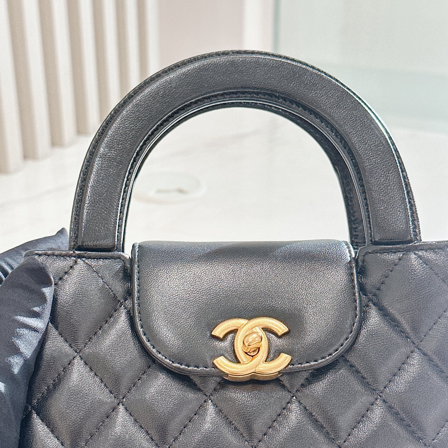 Chanel Mini Kelly in Black GHW