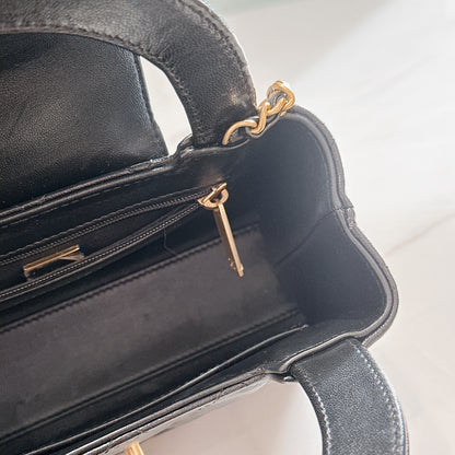 Chanel Mini Kelly in Black GHW