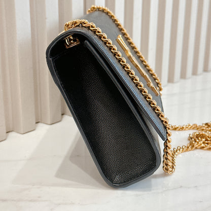 YSL Kate Small in Black GHW