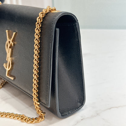 YSL Kate Small in Black GHW