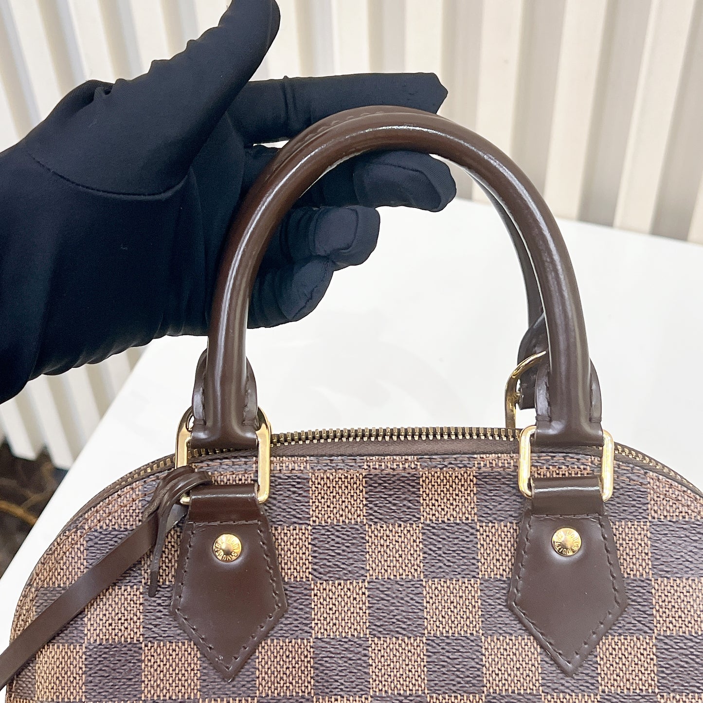 LV Damier Ebene Alma BB