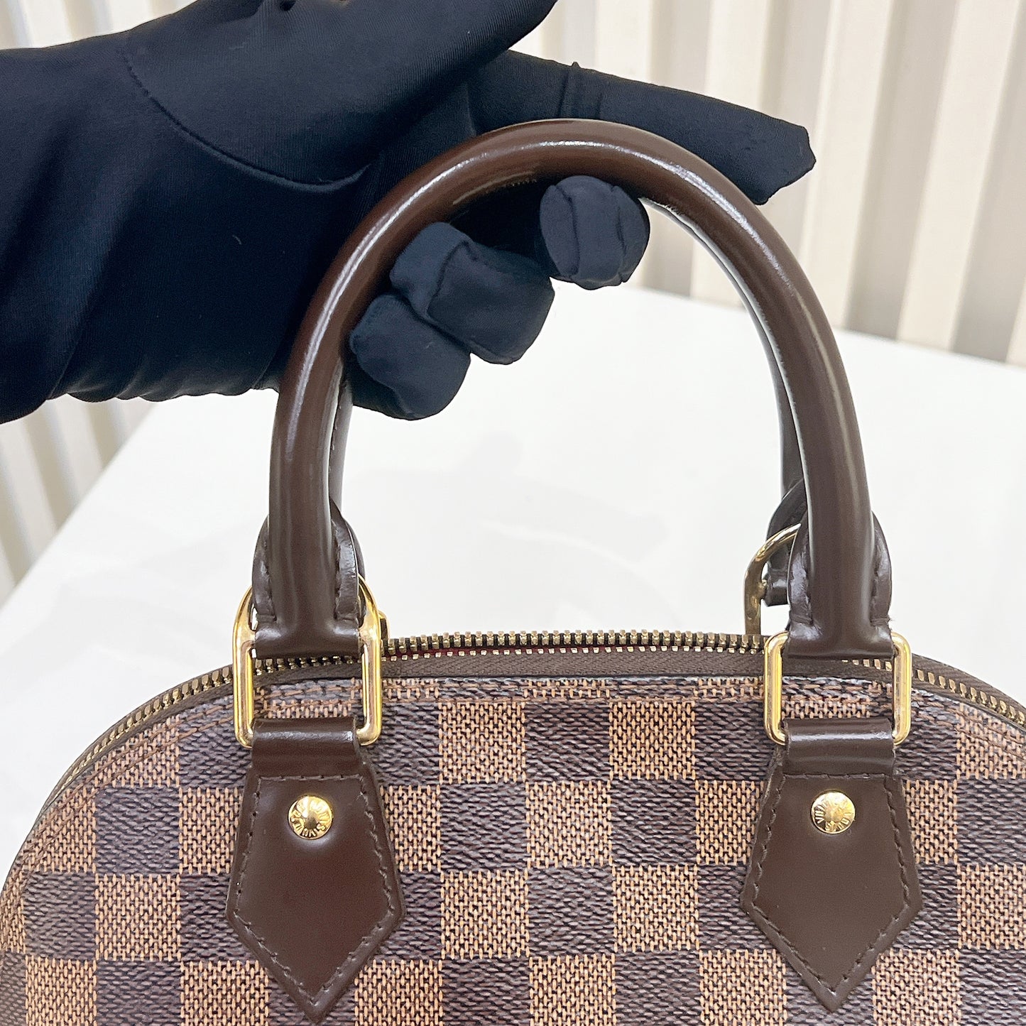 LV Damier Ebene Alma BB