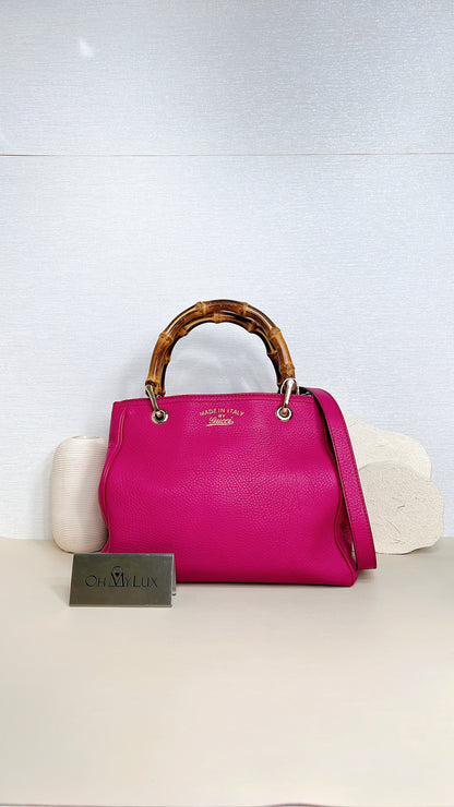 Gucci Bamboo 2 Way Shoulder Bag