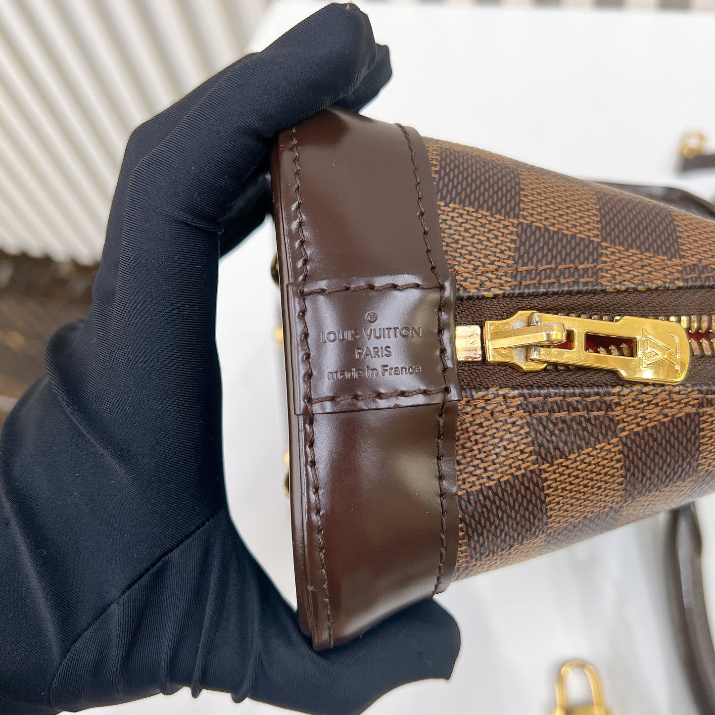LV Damier Ebene Alma BB
