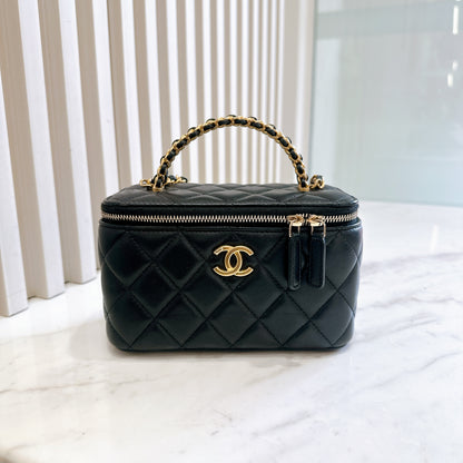Chanel Vanity Case with Top Handle
