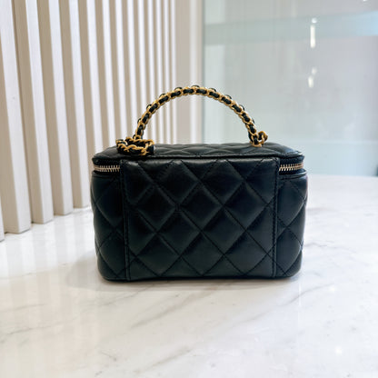 Chanel Vanity Case with Top Handle