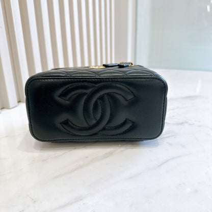 Chanel Vanity Case with Top Handle