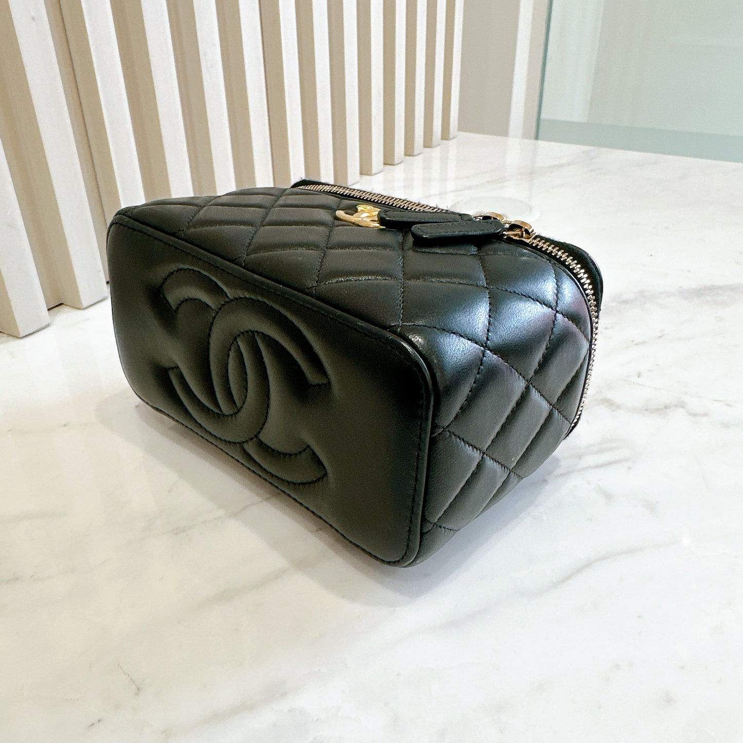 Chanel Vanity Case with Top Handle