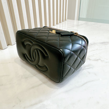 Chanel Vanity Case with Top Handle