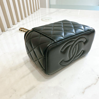 Chanel Vanity Case with Top Handle