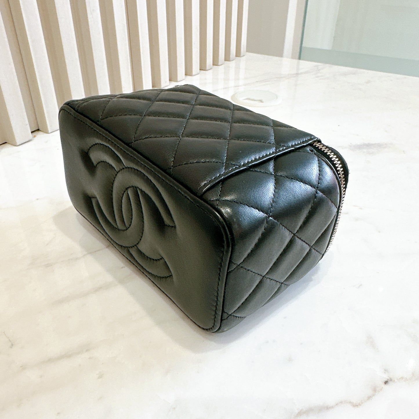 Chanel Vanity Case with Top Handle