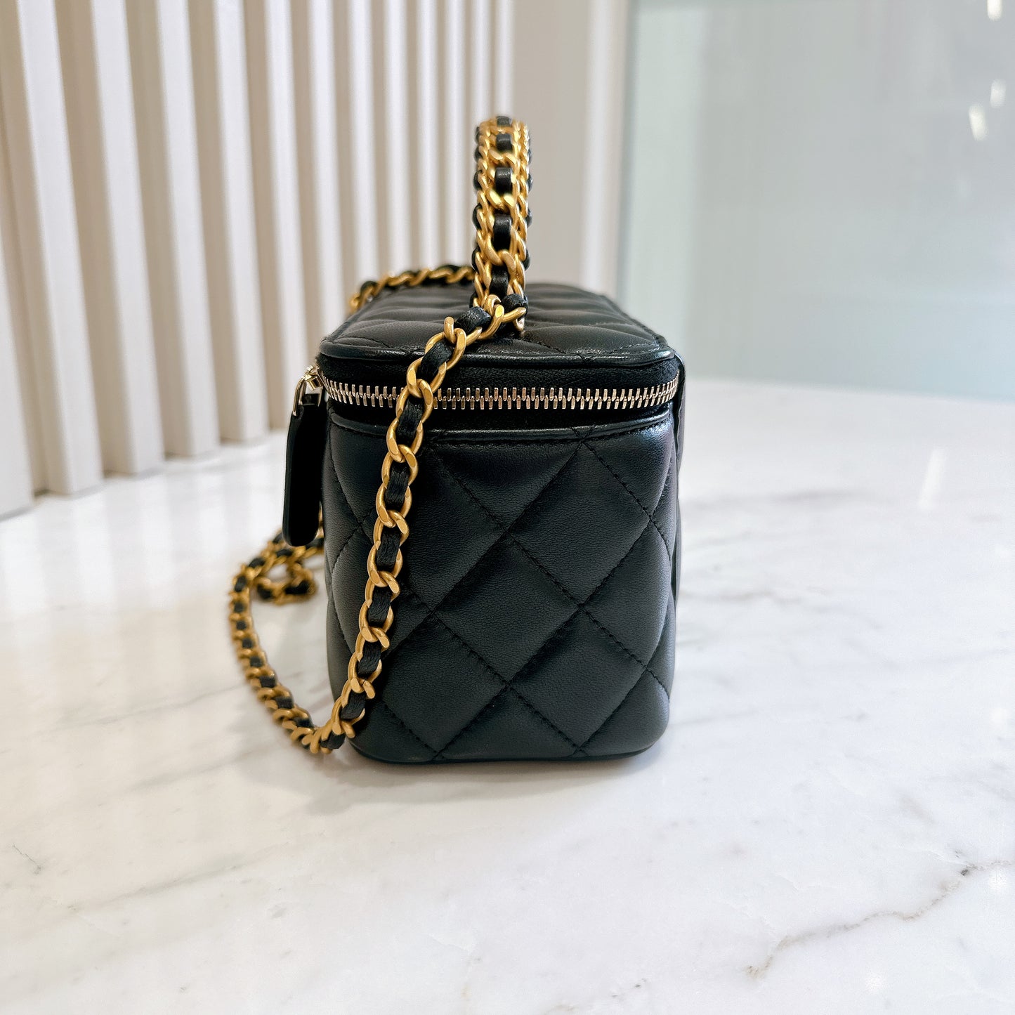 Chanel Vanity Case with Top Handle
