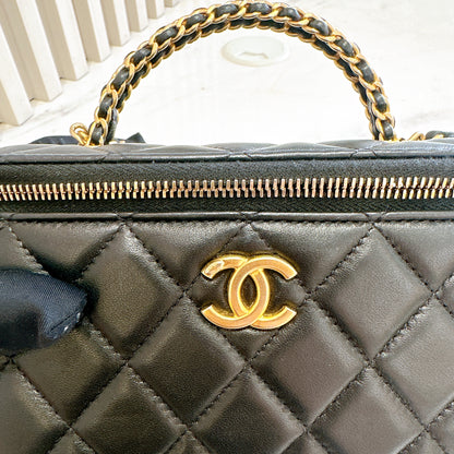 Chanel Vanity Case with Top Handle