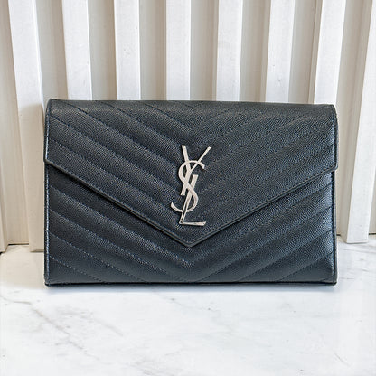 YSL Wallet On Chain Black SHW