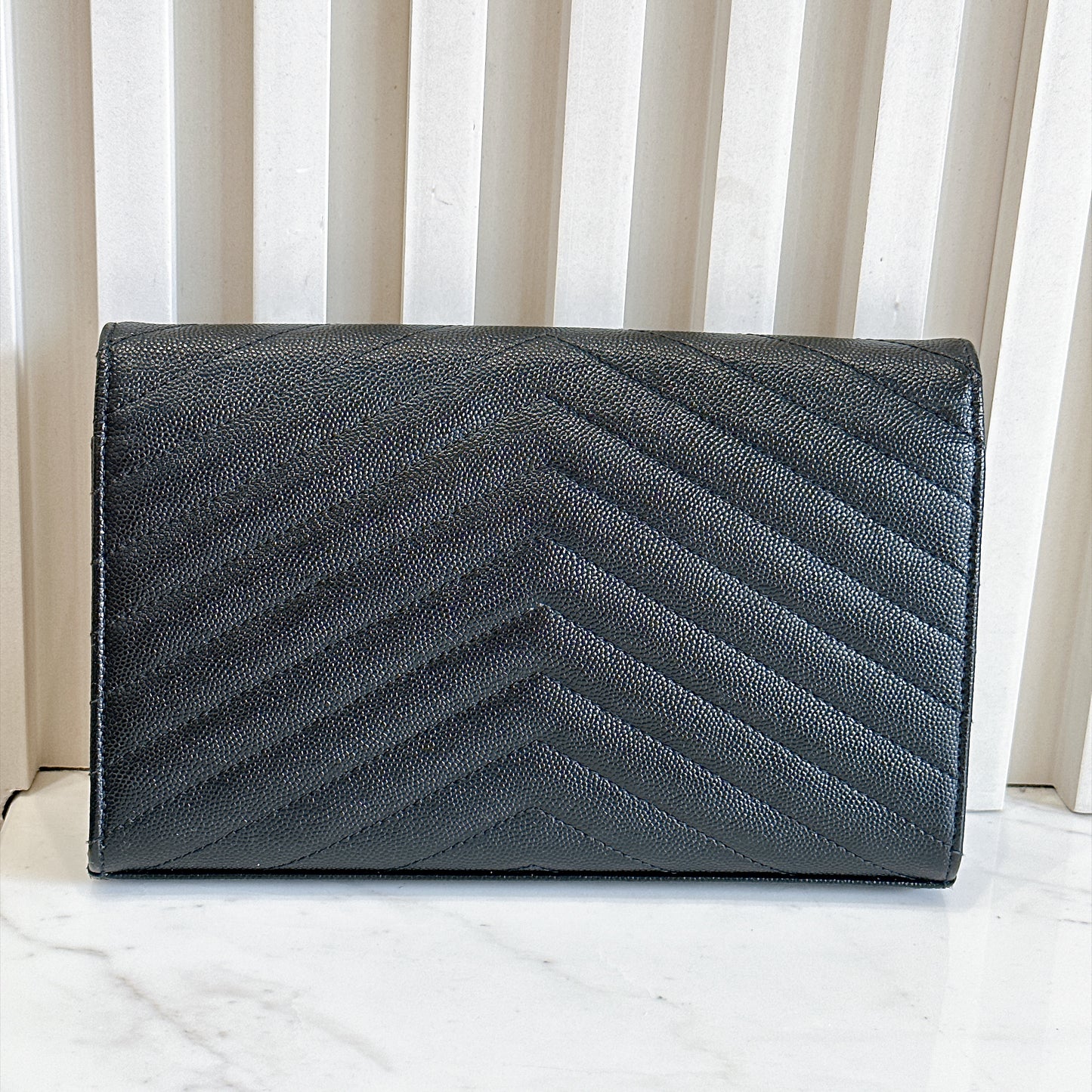 YSL Wallet On Chain Black SHW