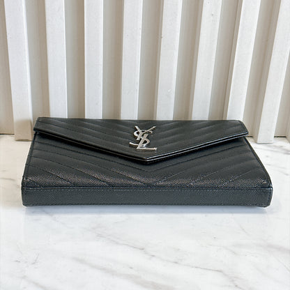 YSL Wallet On Chain Black SHW