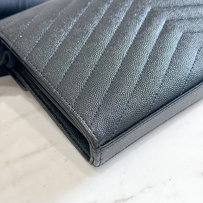 YSL Wallet On Chain Black SHW
