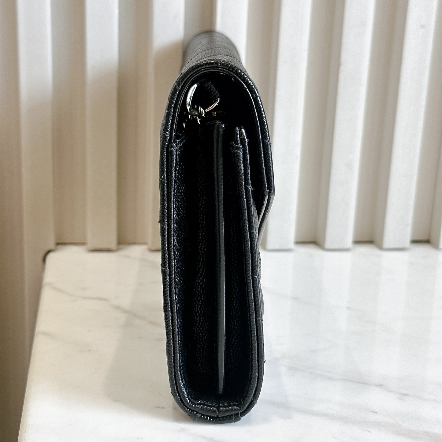 YSL Wallet On Chain Black SHW