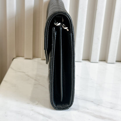 YSL Wallet On Chain Black SHW