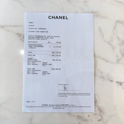 Chanel Vanity Case with Top Handle