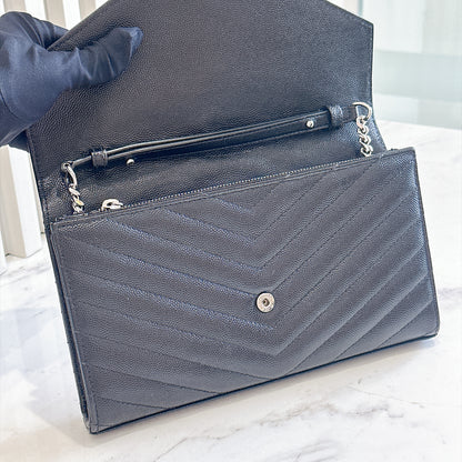YSL Wallet On Chain Black SHW